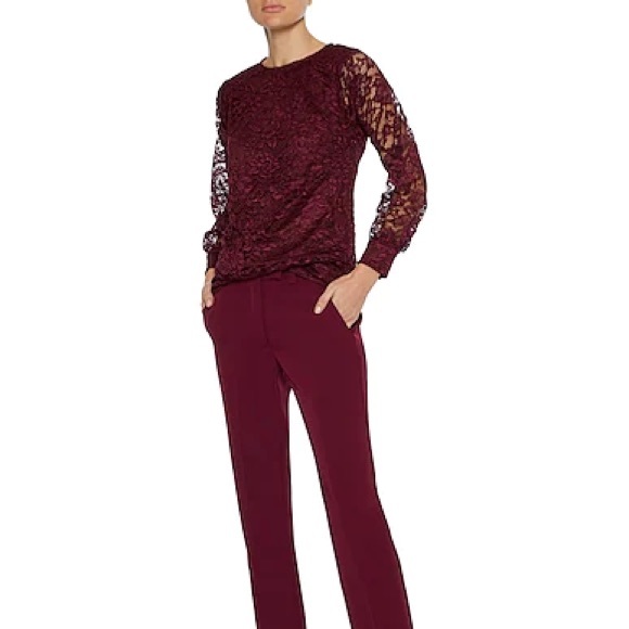 Iris and Ink Lack Lace Top - Picture 1 of 8